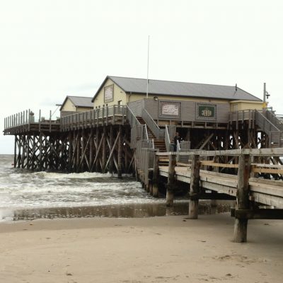 Stelzenhaus am Strand